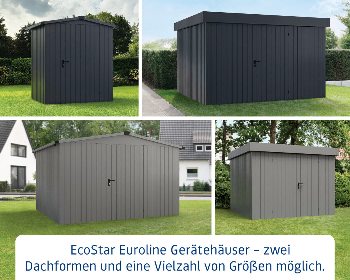 EcoStar Unterkonstruktion für Gerätehaus SD4/FD4/PD4