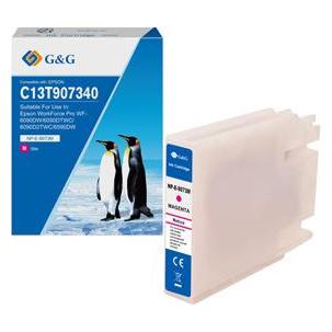 G&G kompatibel Ink mit C13T907340, NP-E-9073M, magenta (M) (16809)