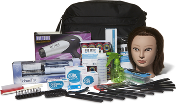 Marianna Soft Side Complete Beauty School Kit With Hairdryer