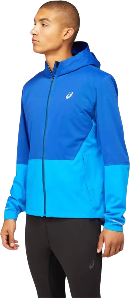 asics Winter Accelerate Laufjacke Herren Blau Gr. S