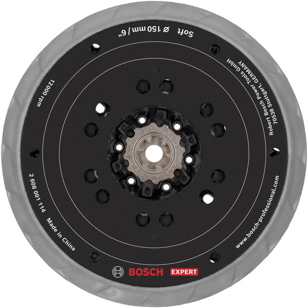 Bosch EXPERT Multihole Schleifteller, weich, 150 mm 2608001114