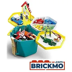 Sluban Steinebox Spiel- & Transporteimer grün 334 Stück M38-B0829