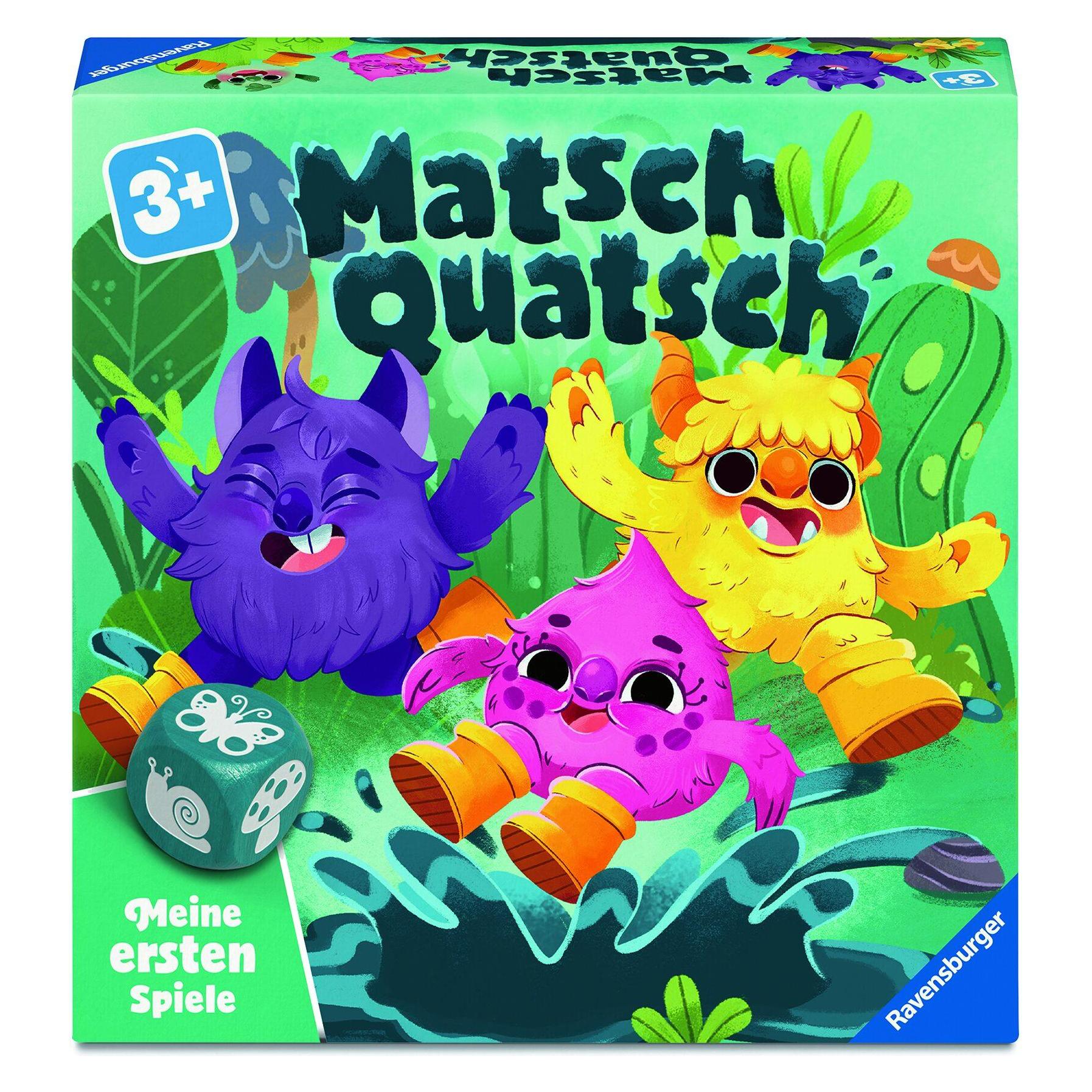 Ravensburger Matsch Quatsch (Deutsch, Französisch, Italienisch, 1 - 5 Spieler) (12010001)