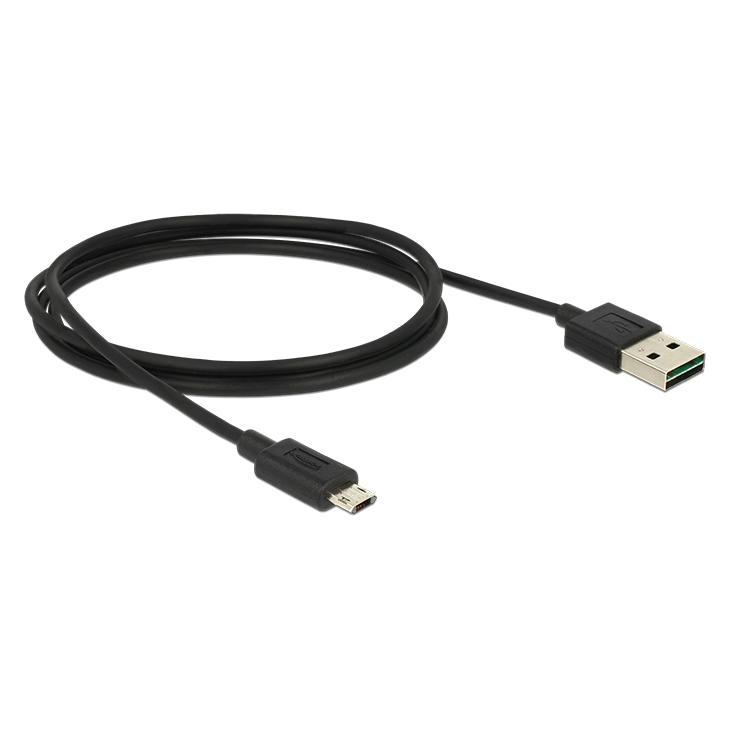 Delock USB A - Micro B (1 m, USB 2.0) (83844)