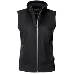 Damen Light-Softshell Weste "SARINA" 254 - S - schwarz