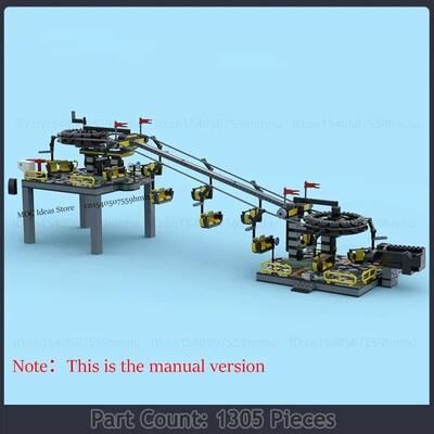 Uplift Picks GBC Chairlift Motorized Building Block STEM Engineering Kit no Motor