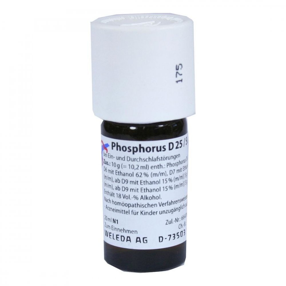 WELEDA AG Phosphorus D 25/ Sulfur D 25 aa Dilution 01573198