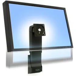 Ergotron Neo-Flex Wandhalterung mit Lift (Wand, 27", 7.20 kg), Monitor Halterung, Schwarz