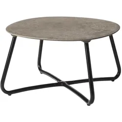 Mater Lily Beistelltisch, höhe 25 cm, coffee waste dark