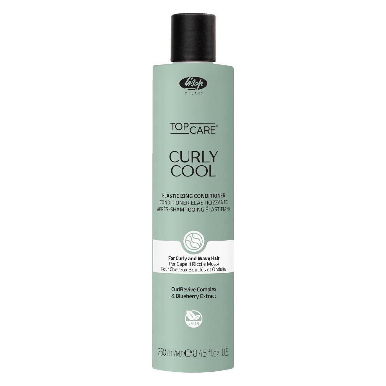 Lisap Top Care Curly Cool Elasticizing Conditioner 250 Milliliters (250 ml) (LC0004)
