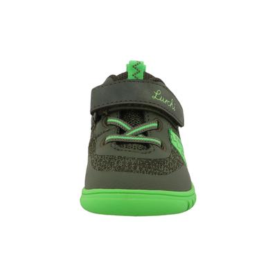 Sneaker LURCHI "Lurchi Ban Barefoot", Mädchen, Gr. 33, grün (khaki), Textil, Schuhe Sneaker