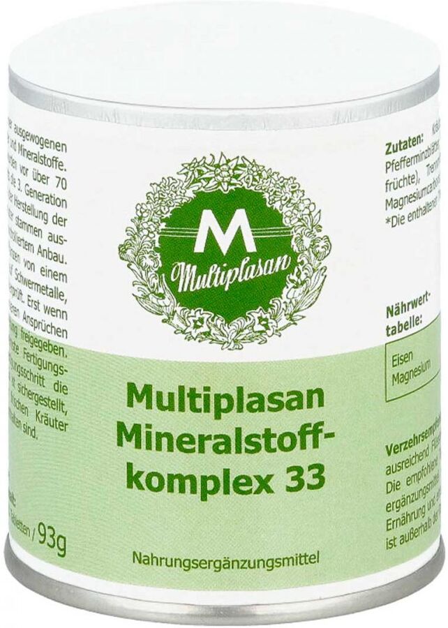 Multiplasan Mineralstoffkomplex 33 Tabletten