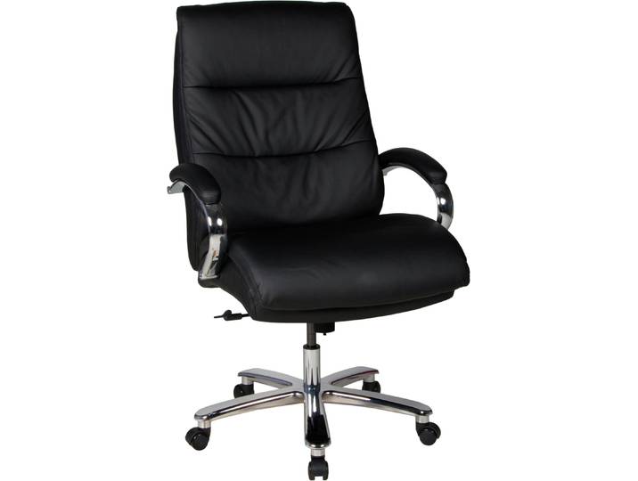 Chefsessel DUO COLLECTION Chefsessel Federico 180 kg , schwarz, B:83cm H:115cm T:70cm, Stühle, Chefsessel, Federkern, bis 180 kg