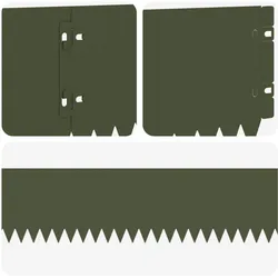 vidaXL, Rasenkante, Gartenumrandung (103 cm)