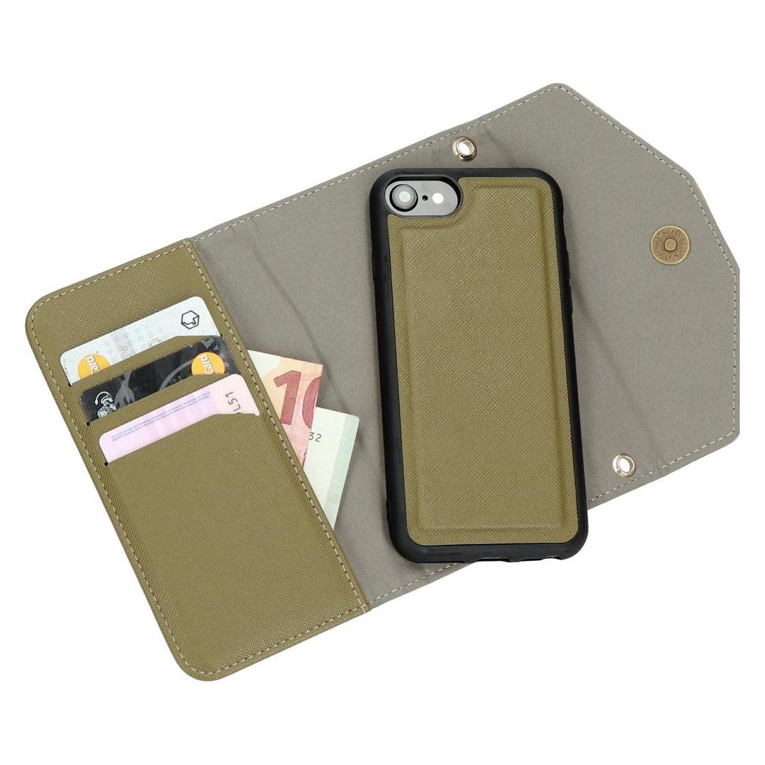 Casetastic Clutch Apple iPhone 7/8/SE (2020) Gold/Green (Apple iPhone 7, Apple iPhone 8) (CT-107961)