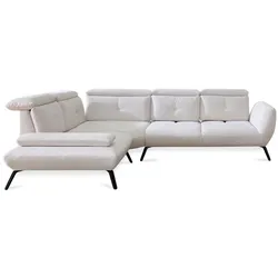 Ecksofa Seattle Stoff Beige