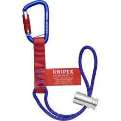 Knipex 00 50 13 T BK KNIPEX 00 50 13 T BK Adapterschlaufen mit fixiertem Materialkarabiner Zur Werkzeug-Absturzsicherung 186 mm Sicherungsbänder