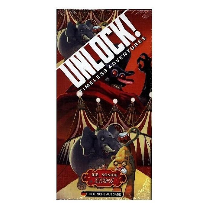 Asmodée Unlock! Die Noside-Show Einzelszenario (Deutsch, 1 - 6 Spieler) (SCOD0049)