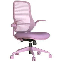 Carmen ASTARA Ergonomischer Bürostuhl mit Netzrücken – Lila