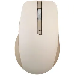 ASUS MD200 Silent Plus Büro Maus Wireless RF, beige