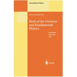 Birth of the Universe and Fundamental Physics, Fachbücher