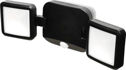 Müller-Licht Plaza 27700040 LED-Außenstrahler mit Bewegungsmelder 10W Leuchtfarben: Neutralweiß