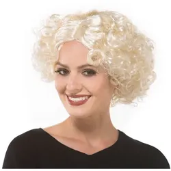 Lockenperücke "20er", blond