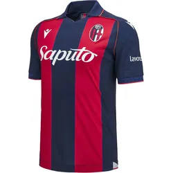 Macron, Unisex, Fussballtrikot, Heimausrüstung Bologna 2026/27 (L), Blau, Rot