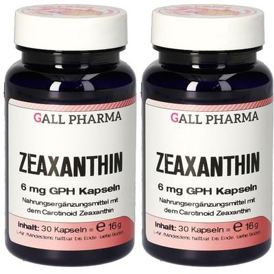 Zeaxanthin 6 mg GPH Kapseln 2x 2x90 St