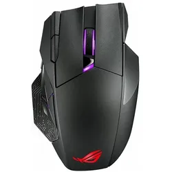 ASUS ROG Spatha X (Kabelgebunden, Kabellos), Maus, Schwarz