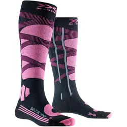 X-Socks, Damen, Sportsocken, Ski Control 4.0 (41 - 42), Mehrfarbig, Schwarz