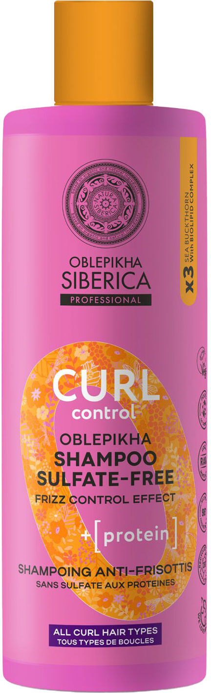 NATURA SIBERICA Oblepikha Curl Sulfate-Free Shampoo 400ml
