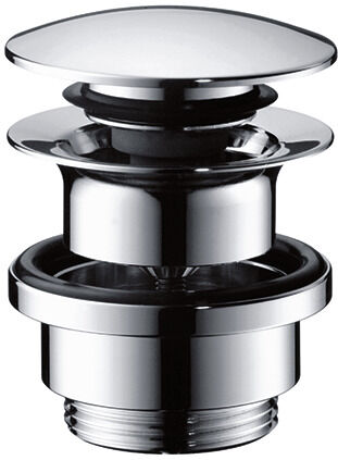 Hansgrohe 50100800 aspect acier inoxydable avec trou de trop-plein
