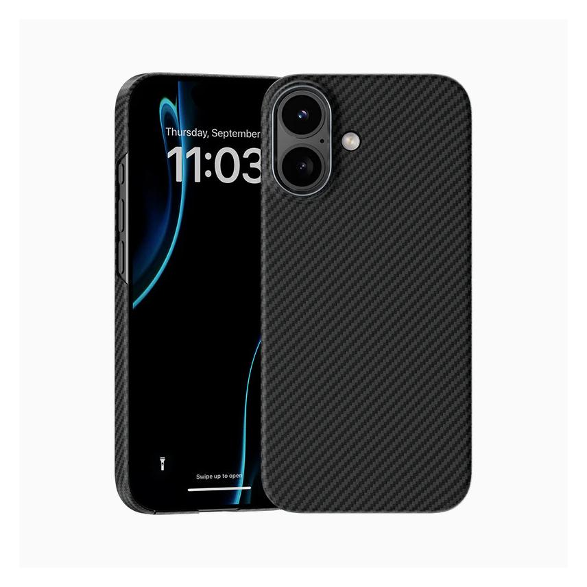 Benks Etui Magnetische Rüstung Air Kevlar Metallrahmen 600D (0067) für iPhone 17 schwarz (Apple iPhone 17) (ACPLBN600D050)