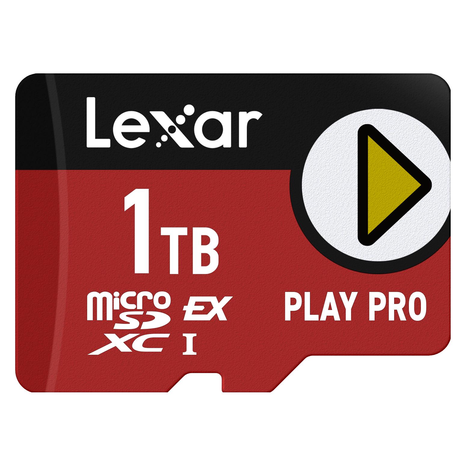 Lexar Play Pro (1000 GB, microSD Express, U3, UHS-I) (LMSXPS0001T-BNNNG)