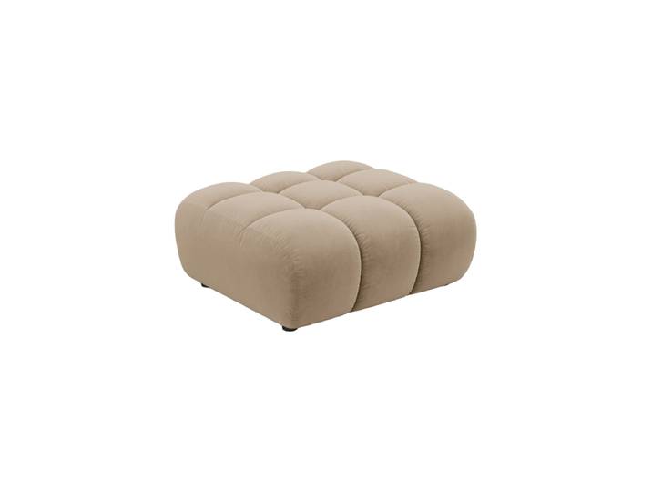 Design Sitzpouf Arden Samt Sand chosen by Bloomingloft