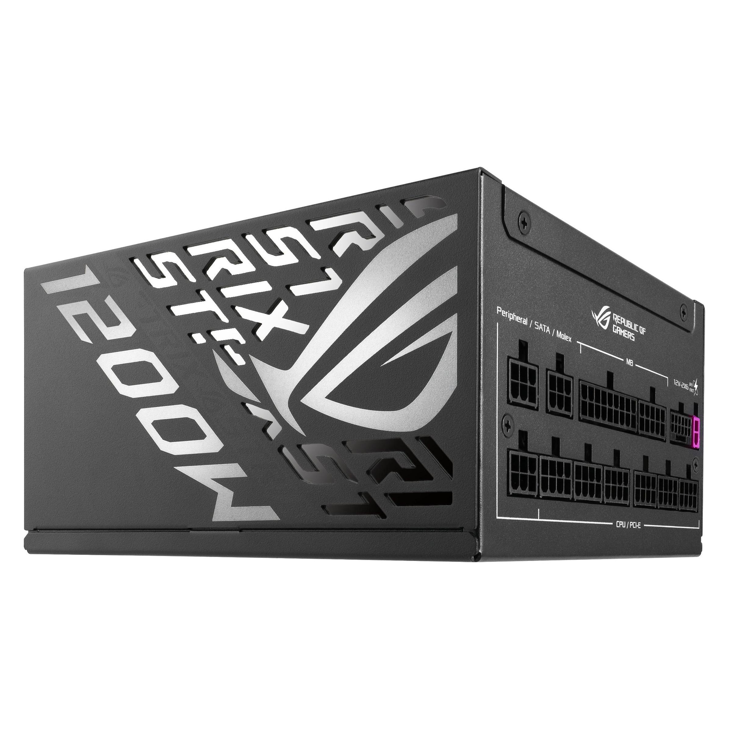 ASUS Netzteil ROG-STRIX-1200P-GAMING-E 1200W 80+ Platinum (1200 W) (90YE00W6-B0NA00)