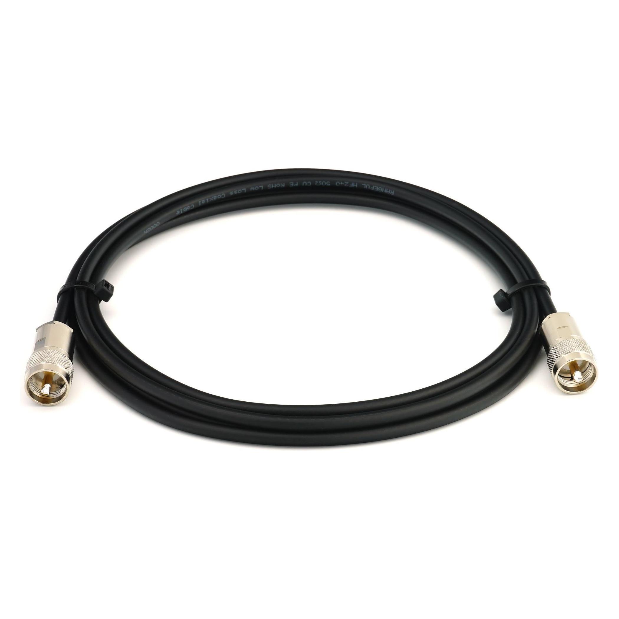 Rangeful PL259 to PL259 2m UHF CB Radio Coaxial Cable??? HF240 (LMR240 equivalent) HF240-PL-PL-2 (Antennenkabel) (HF240-PL-PL-2)
