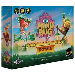 Iello Mindbug - Bataille de Fruits Royale (Französisch, 2 Spieler)