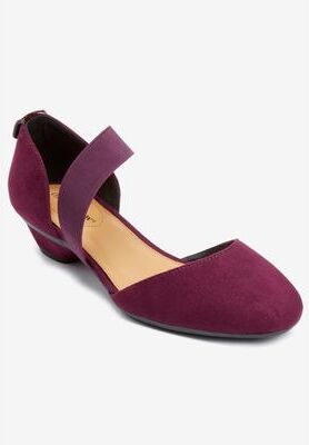 Women's The Camilla Pump by Comfortview in Dark Berry (Size 10 M)