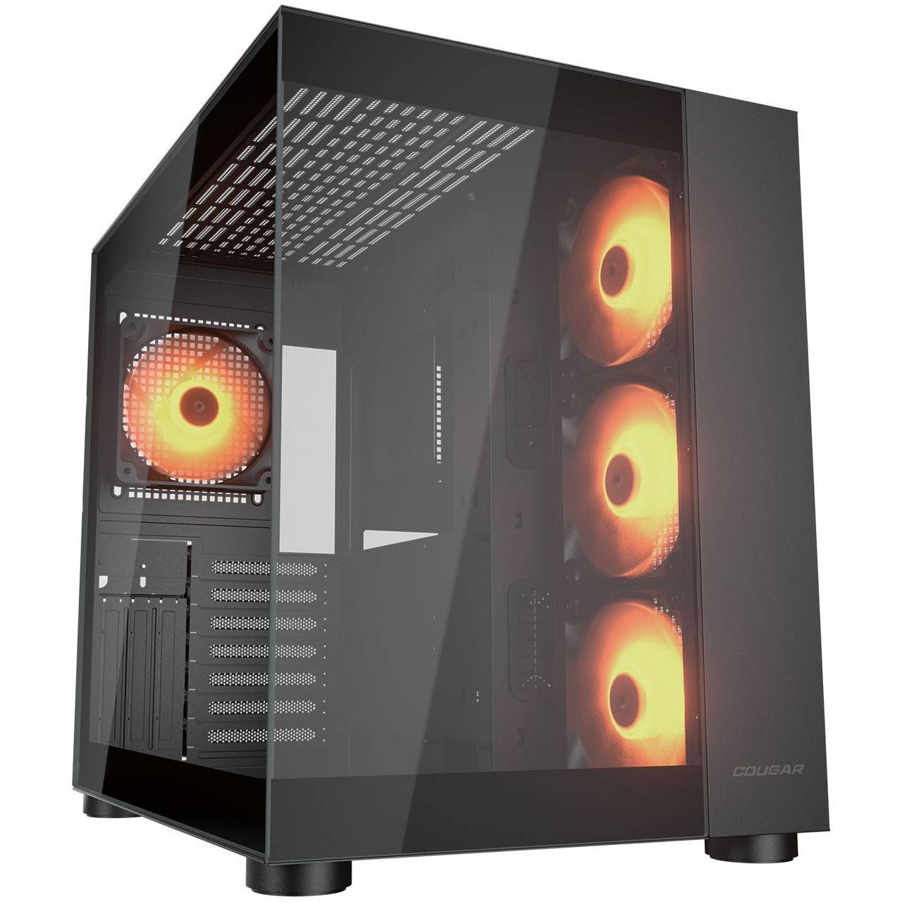 Cougar FV150 RGB Midi Tower ohne Netzteil schwarz