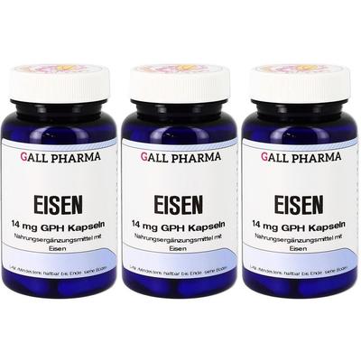 Eisen 14 mg GPH Kapseln x3 3x120 St