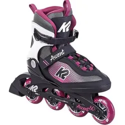 K2 Damen Inlineskates ASCENT 80, Größe 36 1⁄2 in Schwarz Schwarz