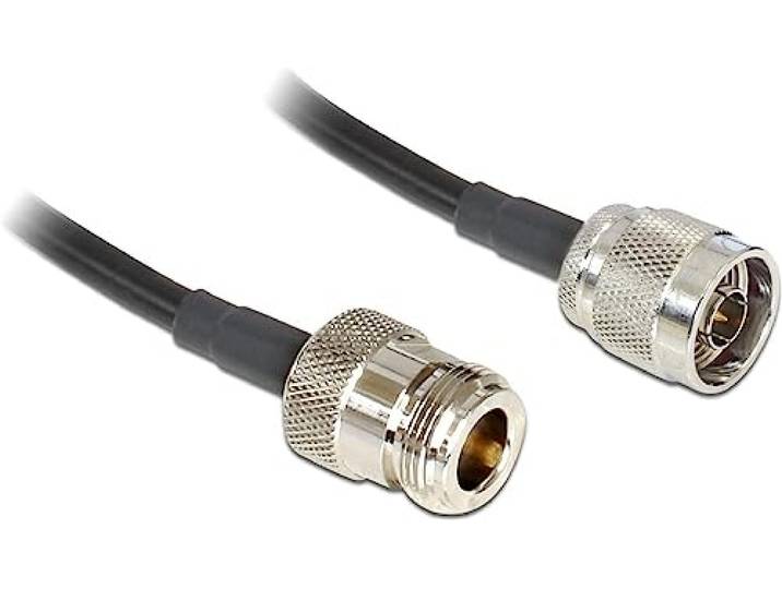 Delock 88682 coaxkabel zwart