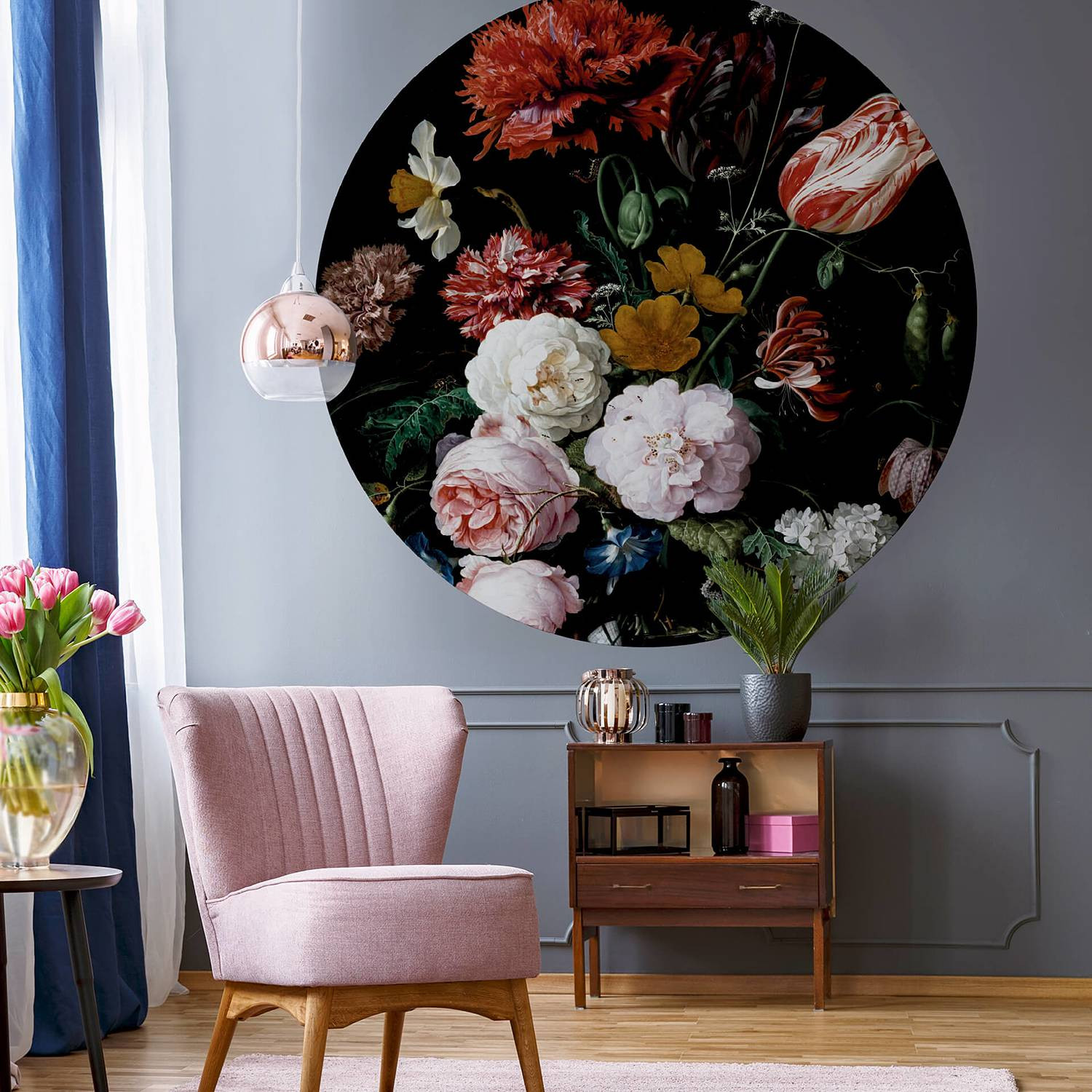 home24 Fotobehang Bloemenvaas