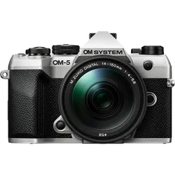 OM SYSTEM OM-5 II Kit mit 14-150mm silber (mit Zugabe)