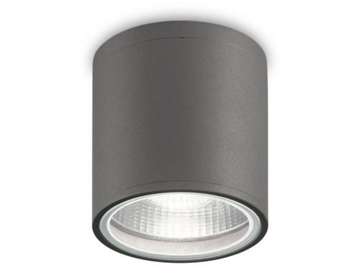 Moderne Deckenleuchte Gun Aluminium Anthrazit 1 Leuchte Gu10