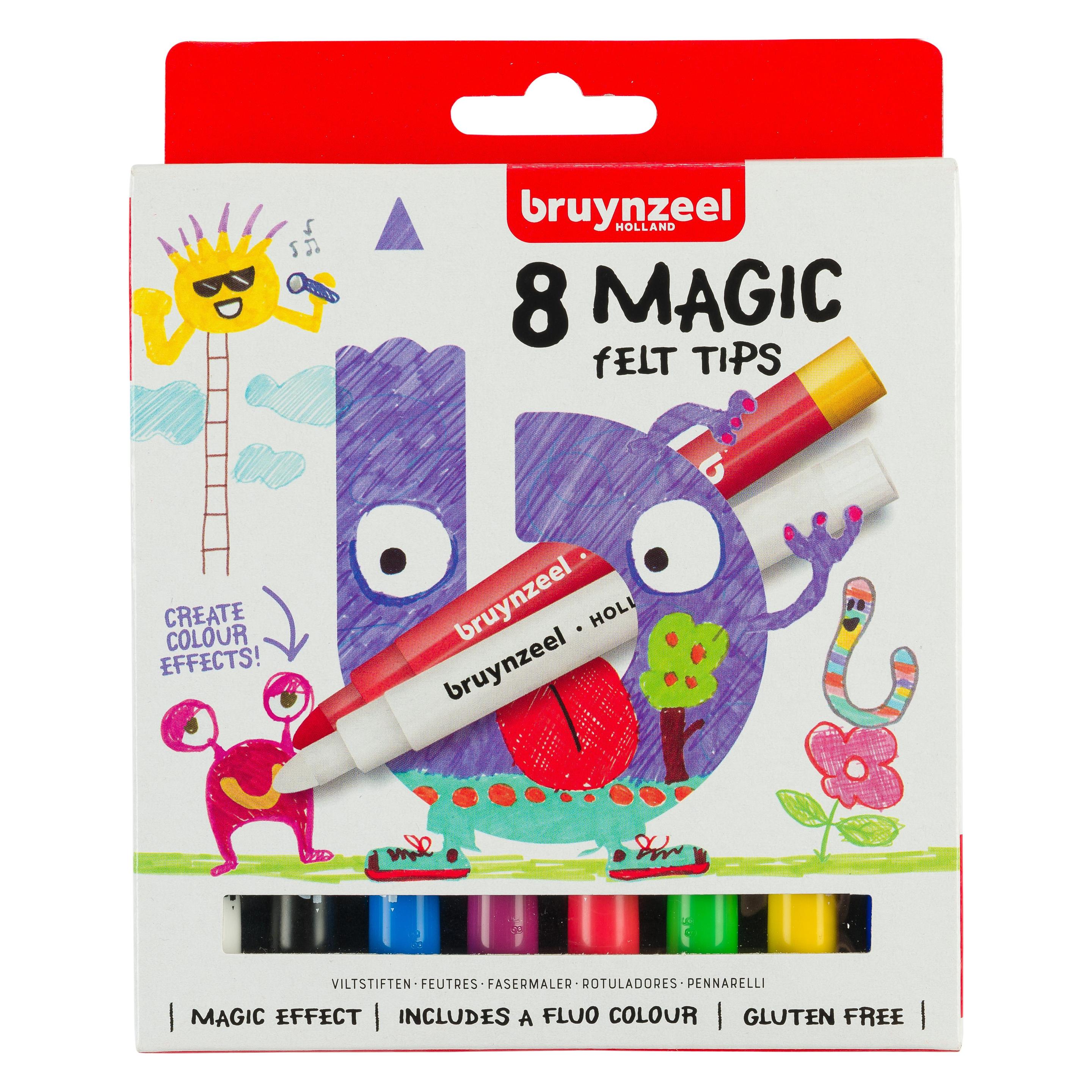 Bruynzeel Filzstifte Magie 8St. 5+ (8x) (8712079420994)