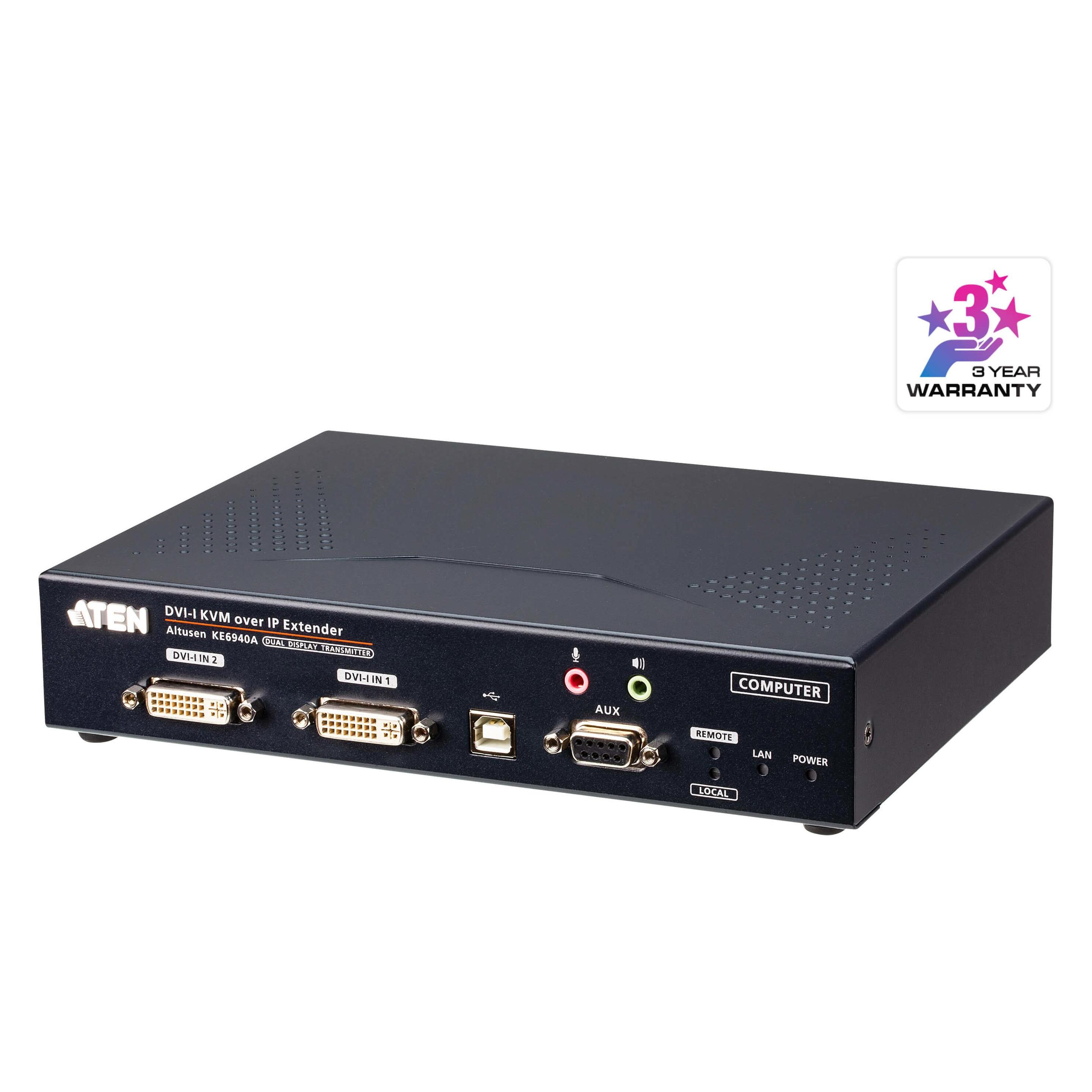 Aten KVM-Extender, DVI (KE6940AT)