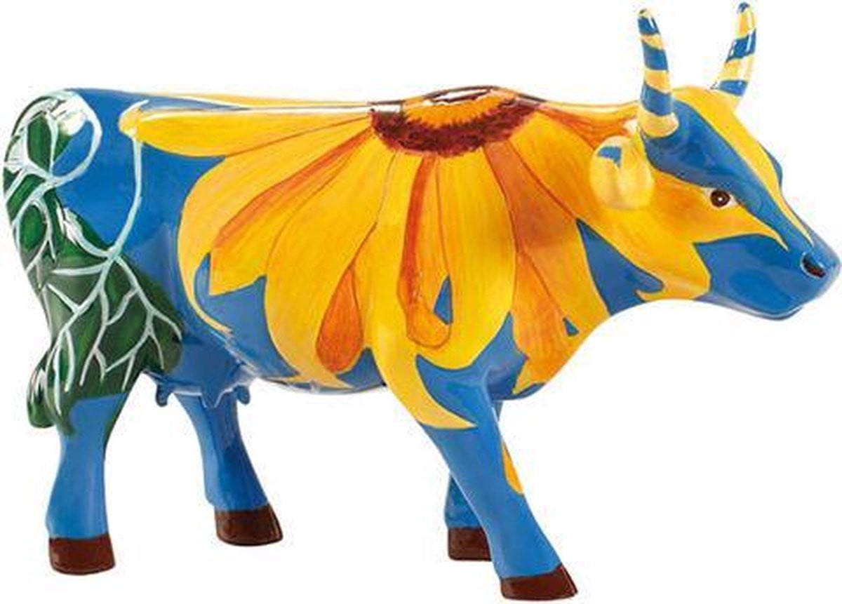 CowParade Udderly Sunflowers Medium Tafeldecoratie